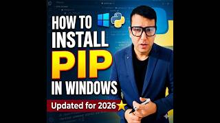 How to install pip in Windows 11