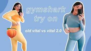 gymshark vital seamless 2.0 review | honest & unsponsored | comparison & try on!