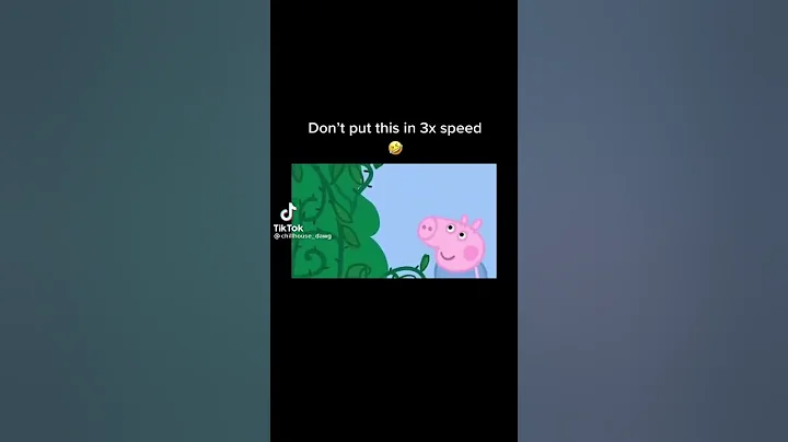 Don’t put this in 3x speed