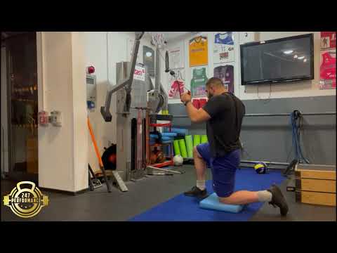 1/2 Kneeling Cable Pull Down- SA