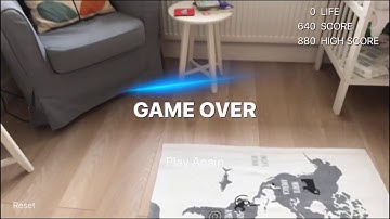 Earth InvadAR with ARKit