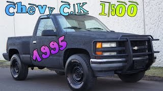 1995 Chevy C/K 1500 5-speed manual sportside stepside flareside zombie apocalypse pickup truck 1995 Chevrolet C K 1500 Body Styles