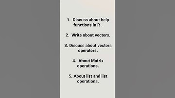 R language important questions for 4 th sem BCA degree students.#r language #degree #education #stdy