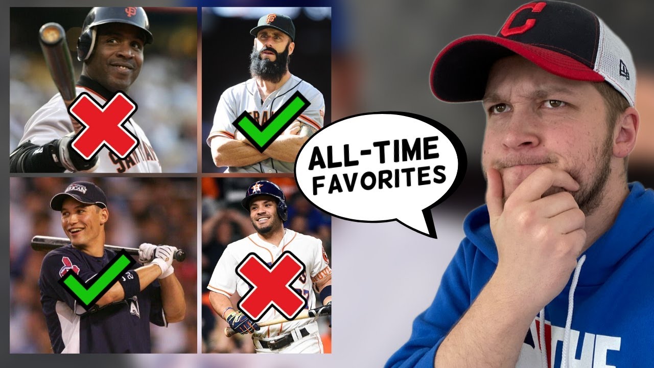 My Favorite MLB Players Of ALLTIME YouTube