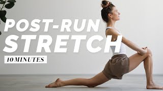 10 Min. PostRun Stretch |  Simple Cool Down after Running