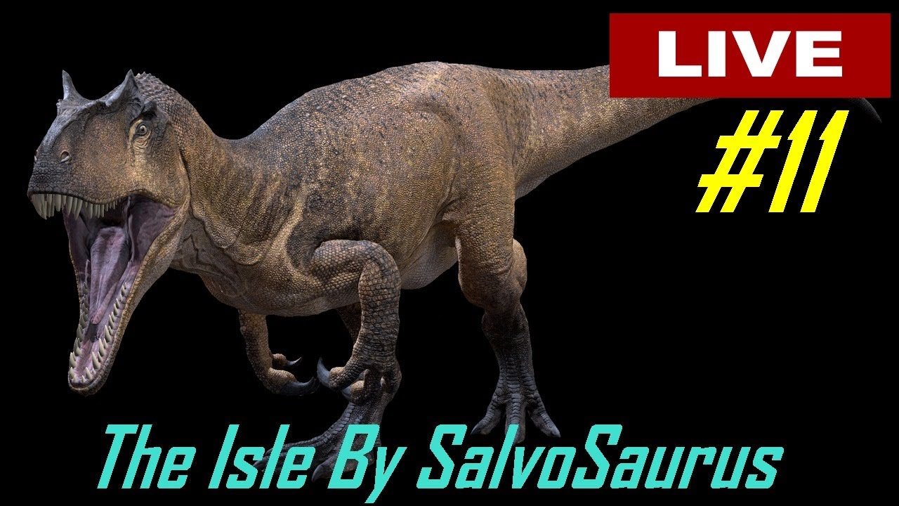 the isle ไทย  New Update  สุดยอดนักล่าแห่งยุค Allosaurus -- ( THE ISLE ไทย ) Live #11