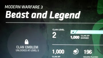 Join the MW3 Beast and Legend Clan!