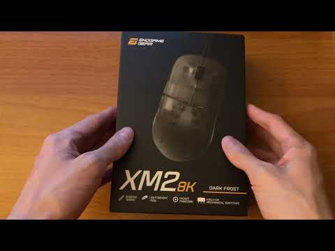 Endgame Gear XM2 8K V2 ダークフロスト XM2 8K v2 Gaming Mouse – True 8000Hz, Ultra-Low Latency