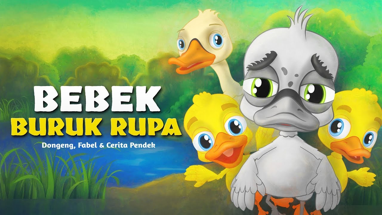  Bebek  Buruk Rupa Kartun  Anak  Cerita2 Dongeng Anak  Bahasa 