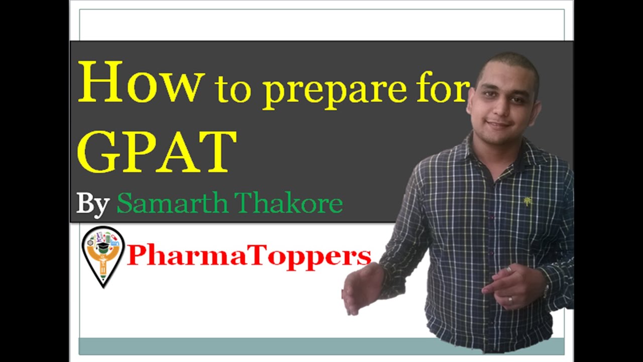 How to prepare for GPAT - YouTube
