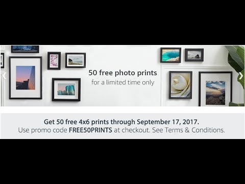 Get 50 Free Prints with Amazon! – Crazy Deals – 1