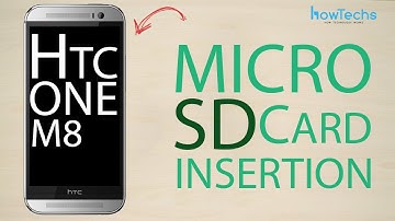 HTC One M8 - How to change the memory card