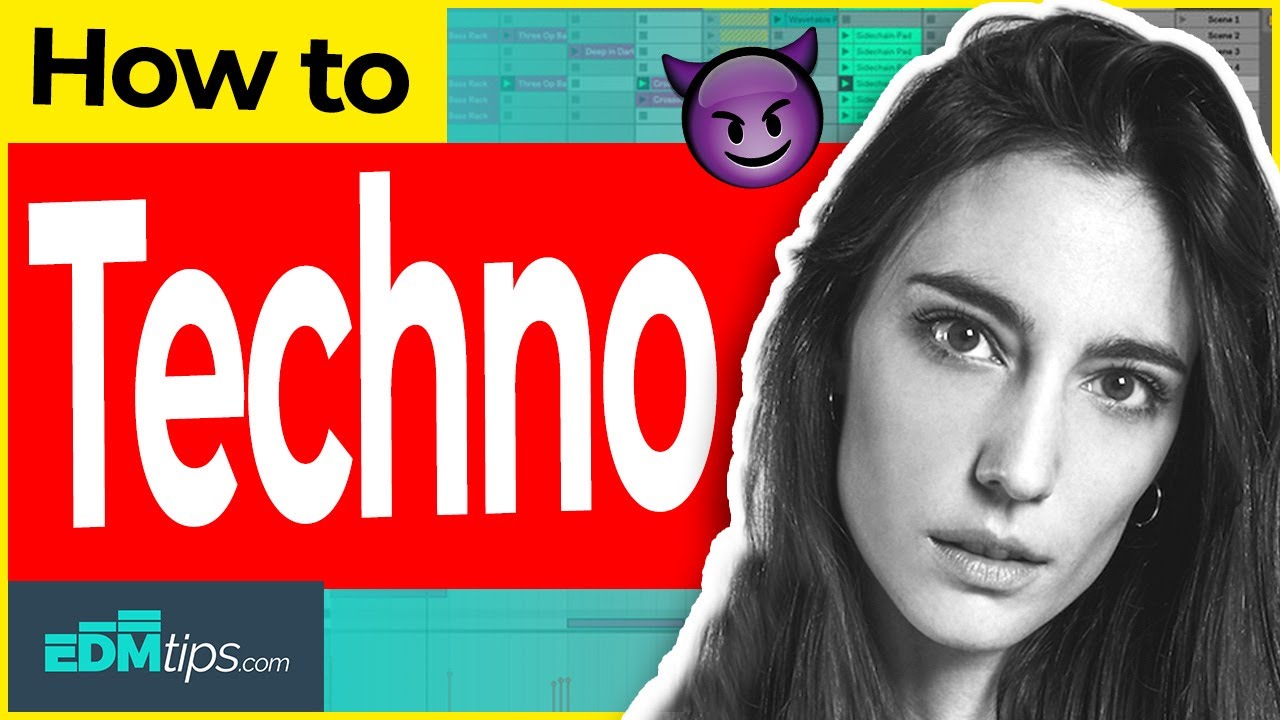 How to Make TECHNO (Like AMELIE LENS) – FREE Ableton Live 10 Project & Samples! 🔥