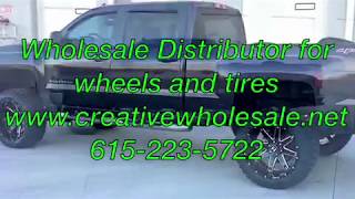 2014 Chevy Silverado 6 inch Lift Trailmaster Hostile Alpha 22x12