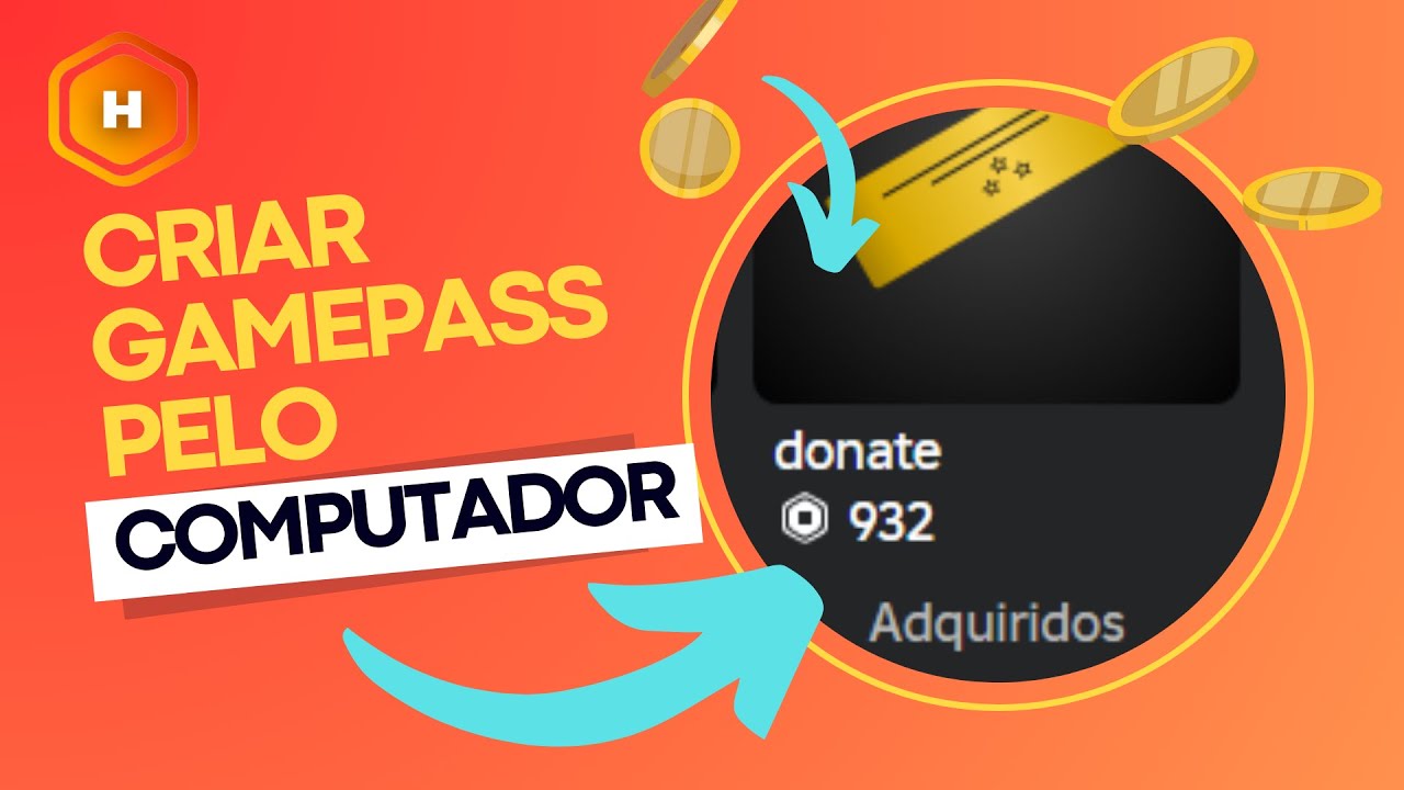 COMO CRIAR GAMEPASS NO ROBLOX RÁPIDO E FÁCIL ATUALIZADO 2024! - YouTube