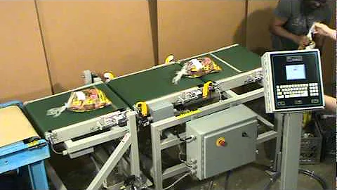 3 Belt Checkweigher with Drop-Nose Reject | Thompson Scale