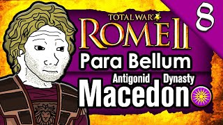 MACEDON CONQUERS RHODES! ⚔️🏛️ Total War Rome 2 Para Bellum Macedon Antigonid Dynasty Campaign #8