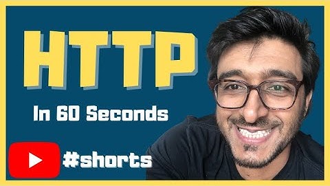 HTTP in 60 Seconds - Hypertext Transfer Protocol #shorts_hussein