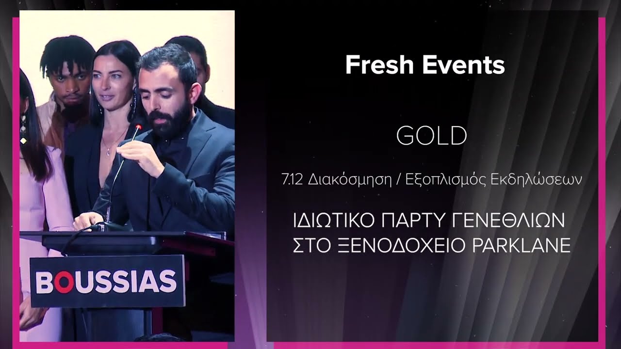 FRESH EVENTS - Event Awards 2022 Winner