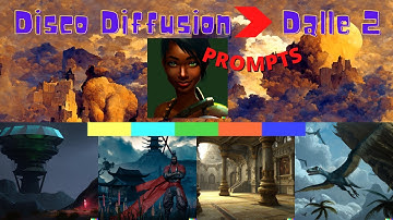 I Enter DALLE 2 my DISCO DIFFUSION Best PROMPTS (and then...)