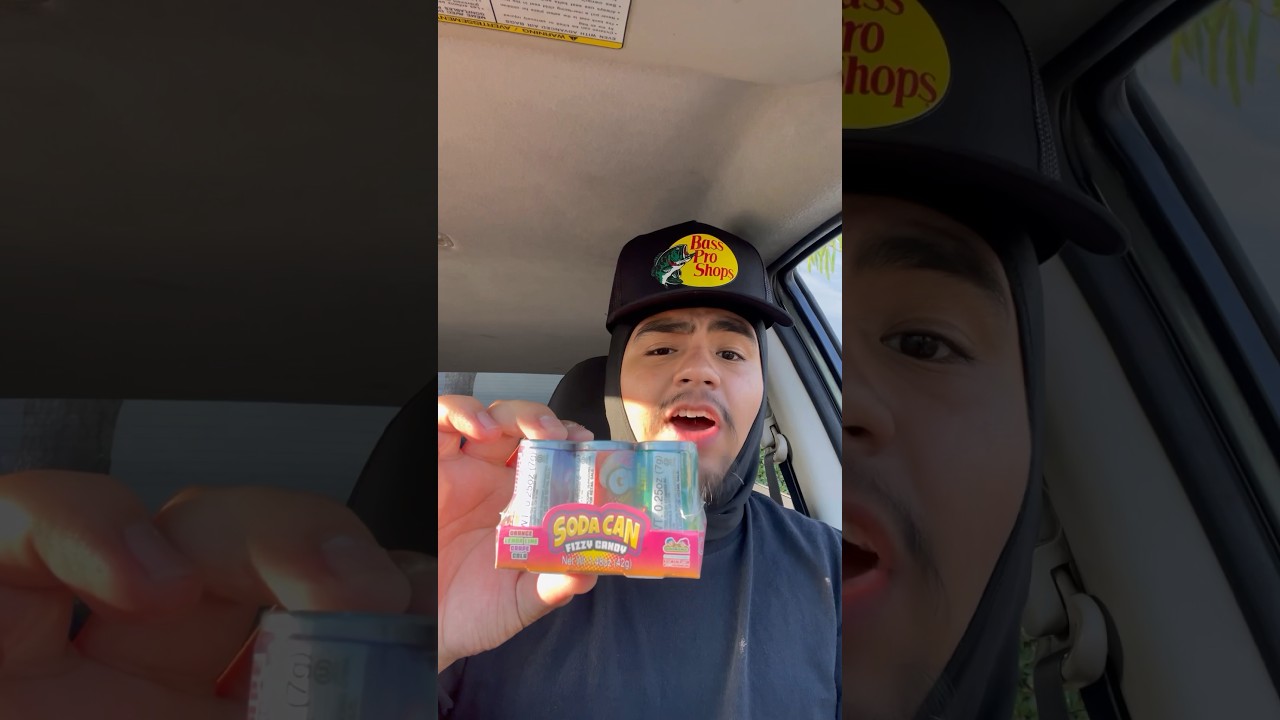 Soda Can Fizzy Candy #shorts