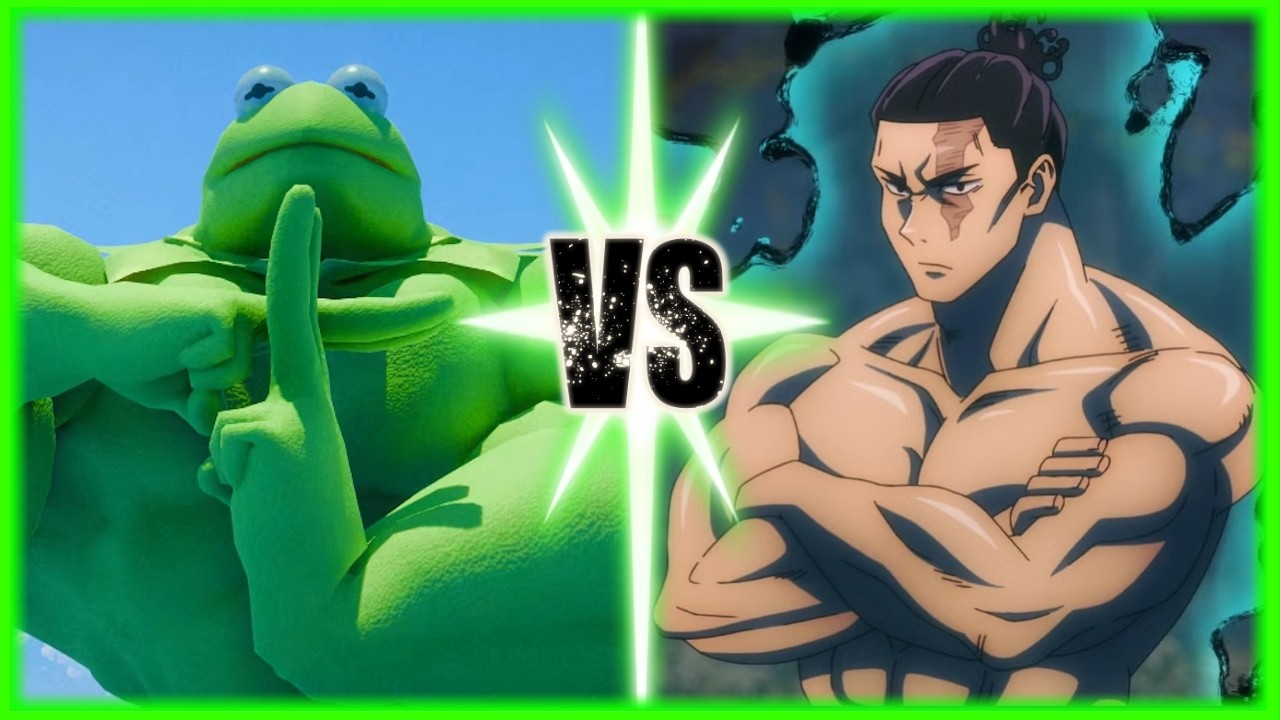 Kermit Vs Aoi Todo (Jujutsu Kaisen)