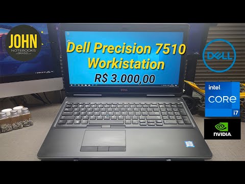 Review conheça Notebook Workstation Dell Precision 7510 💻 Intel