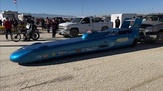 131 Sprit of Autopower III. Nov Elmo 2023. AA/BFCC. SCTA El Mirage dry lake bed