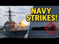 US NAVY STRIKES: Blockade Breached? US Seizes 900ft Iranian Cargo Ship Touska