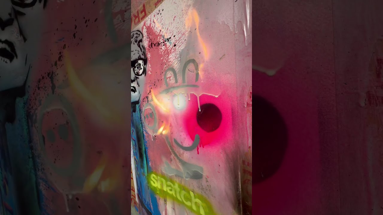 LP Original On 300gsm Paper Pep Pig Brick Top Pez Stealin Stones N Breakin Bones JUNE25 Art