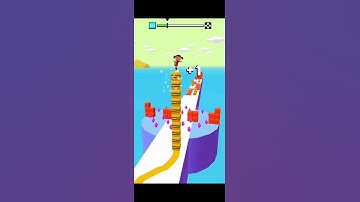 Cube Surfer! game Level #285 games video game running cube run all game game game game game game