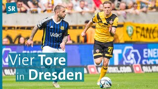 Fußball, 3.Liga: 1.FC Saarbrücken in Dresden zu Gast