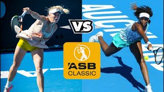 Wozniacki vs Venus ● 2015 Auckland Final Highlights