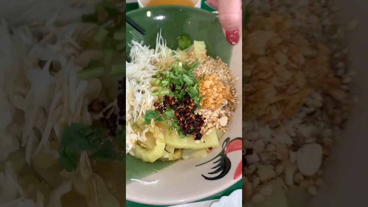 LUNCHTIME IN YANGON📍The Shan 