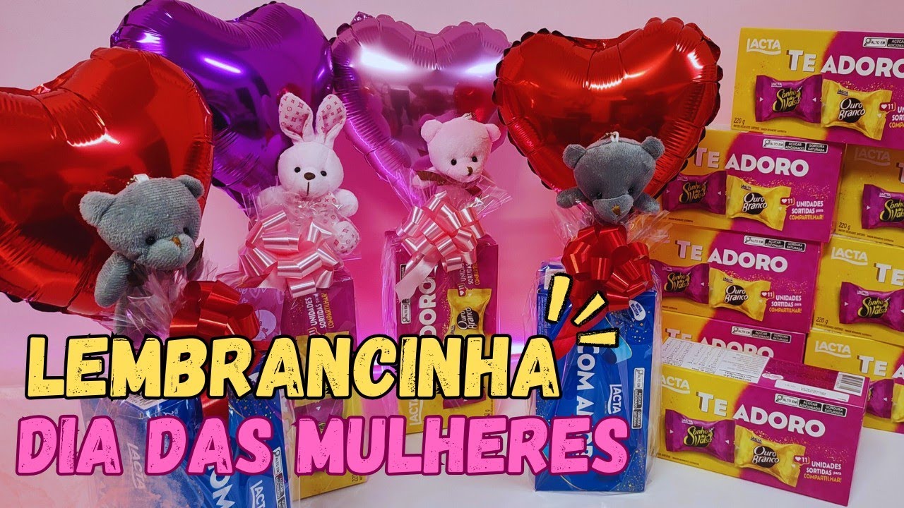 PASSO A PASSO LEMBRANCINHAS DIA DAS MULHERES 2024 | FAÇA E VENDA !