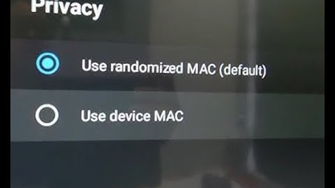 Skyworth TV - Dominate Set up - Remove random MAC address option
