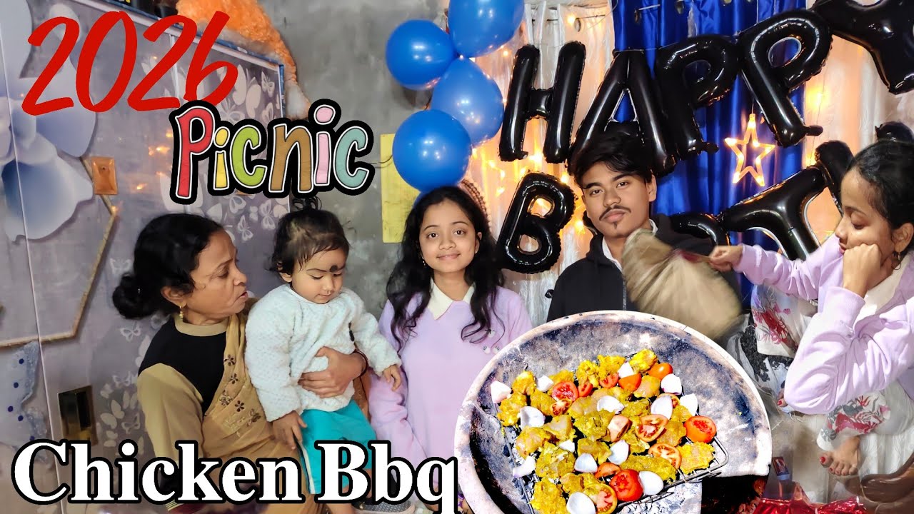 2026 FIRST PICNIC CHICKEN BBQ 💥 | শালীর সাথে পিকনিক 👌 