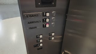 Schindler Long Bar MT Traction Elevators - Concourse E - ATL Airport - Atlanta GA