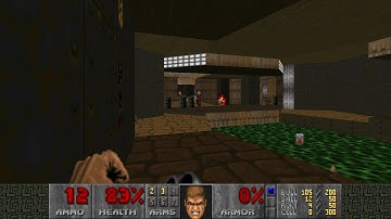 [Doom2] Memento Mori MAP 11 "Halls of Insanity" UV-Max Speedrun in 2:55
