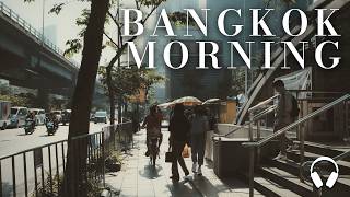 Bangkok Morning Walk ASMR | Peaceful Streets 4K HDR screenshot 5