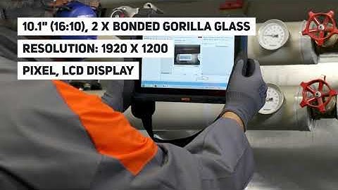 Intrinsically Safe Tablet Bartec Agile X IS