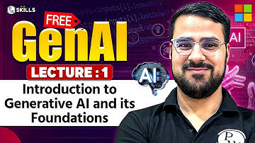 Lecture 1 : Introduction to Generative AI and its Foundations | Free Gen AI Course for All