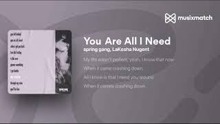YOU ARE ALL I NEED   Spring Gang feat. LaKesha Nugent (Dj ManoloSimões Extended)