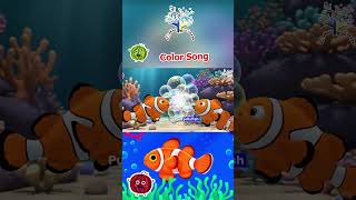 Rainbow Ocean Friends 🌈🐋 | Clownfish, Seahorse, Jellyfish, & Shark Song