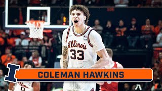 2024 Senior Highlights: Illinois F Coleman Hawkins | Illinois Men's Basketball