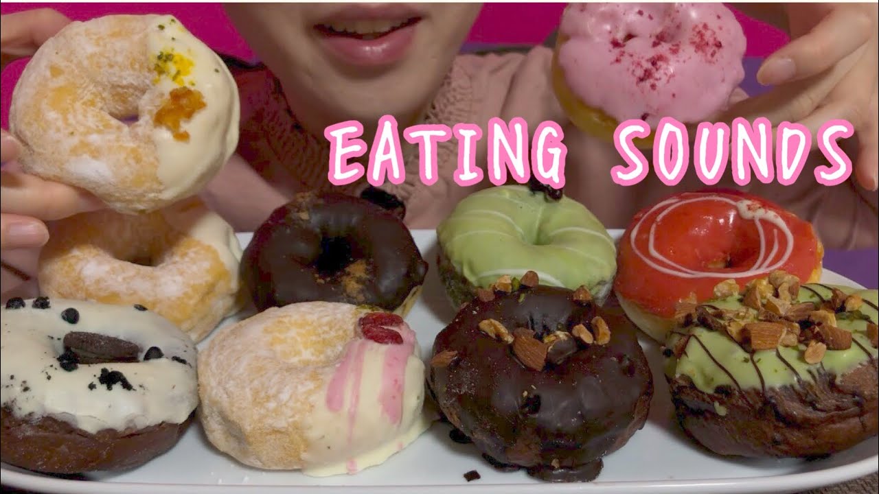 《Eating sounds》ドーナツ!Donuts!