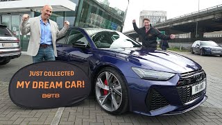 BOTB Winner Tony Overington collects his Audi RS6 Avant!