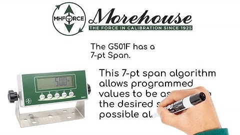 Morehouse G501F Single-Channel Low Cost Load Cell Indicator