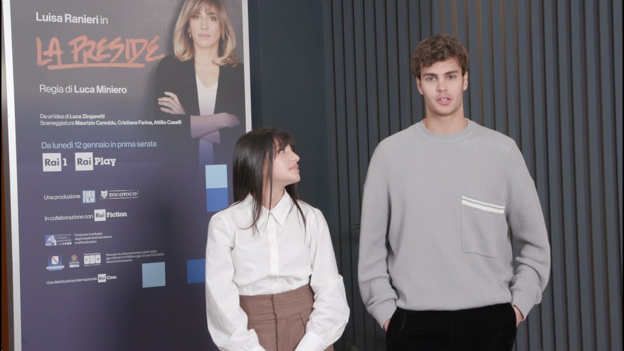 Ludovica Nasti e Francesco Zenga, tra gli interpreti della fiction 