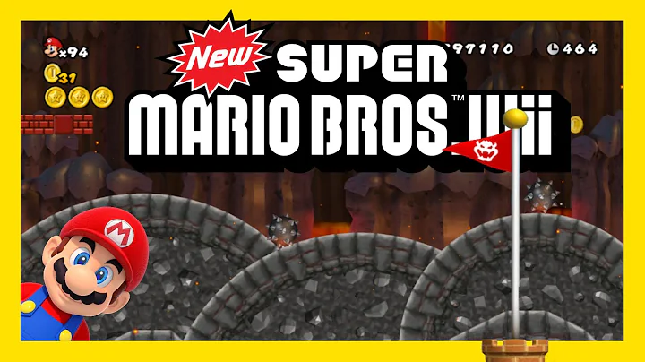 New Super Mario Bros. Wii world 8-2 secret exit location!